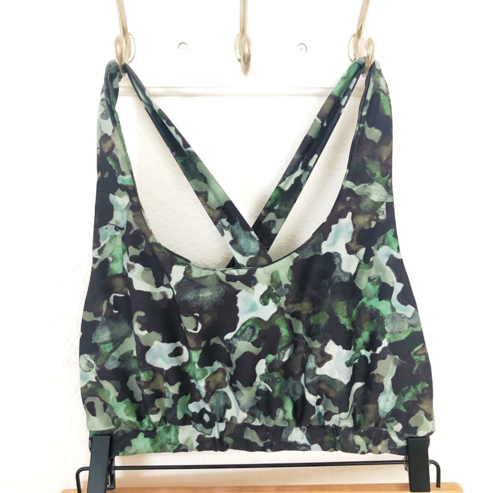 Sports Bra in Green